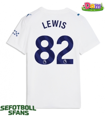 Manchester City Rico Lewis #82 Tredje Tröja Kvinnor 2026-27 Kortärmad